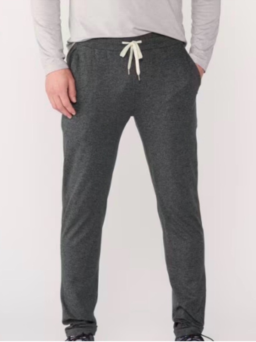 Vuori ponto performance pant  Charcoal Gray Drawstring medium